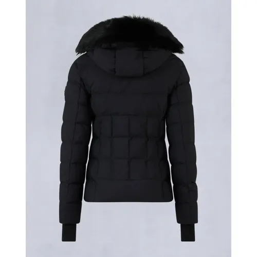 Betta Shearling Jacke Schwarz Gold - Moose Knuckles - Modalova