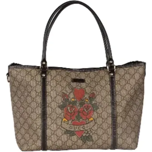 Pre-owned Canvas gucci-bags , female, Sizes: ONE SIZE - Gucci Vintage - Modalova