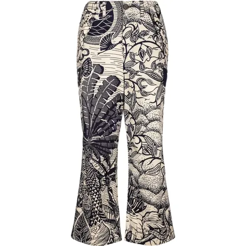 Cotton Pants Art. 017P40Ccmix - 0003 , female, Sizes: M - Dior - Modalova