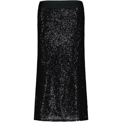 Sequin Skirt Hope with Logo Waistband , female, Sizes: XS, S, M - CAMBIO - Modalova