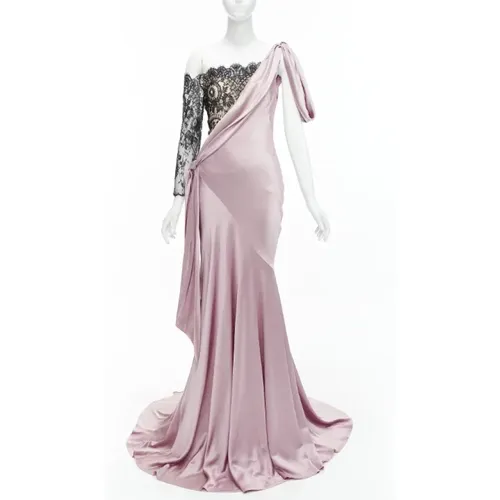 Pre-owned Silk dresses , female, Sizes: S - Alexander McQueen Pre-owned - Modalova