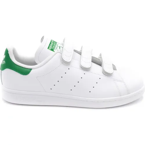 Weiße Sneakers - Hochwertiges Leder, Bequemes Stofffutter, Strapazierfähige Gummisohle , unisex, Größe: 45 1/3 EU - Adidas - Modalova