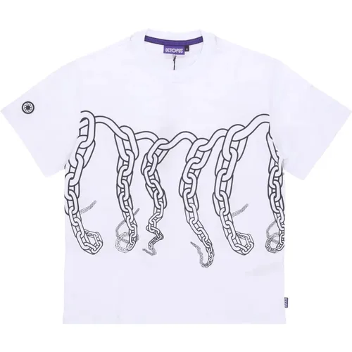 Logo Chain Tee T-Shirt , Herren, Größe: XS - Octopus - Modalova