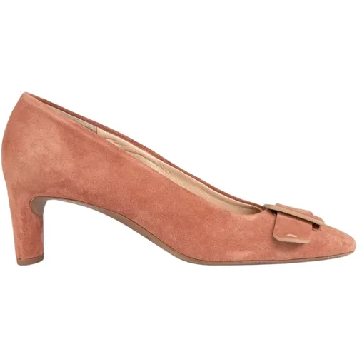 Rosa Wildlederpumps - Miro 11217 , Damen, Größe: 38 1/2 EU - DEL Carlo - Modalova