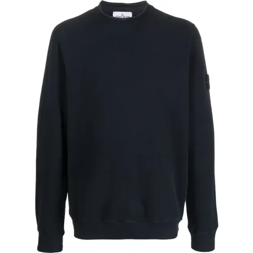 Aw23 Men`s Sweatshirt - Stylish and Comfortable , male, Sizes: S - Stone Island - Modalova