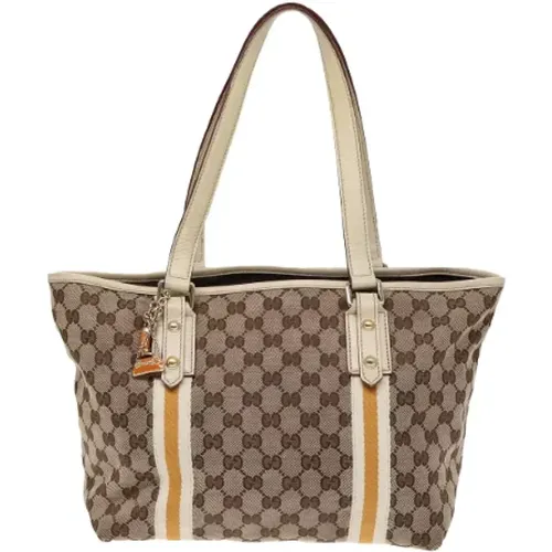 Pre-owned Canvas totes , female, Sizes: ONE SIZE - Gucci Vintage - Modalova