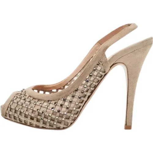 Pre-owned Gittergewebe heels , Damen, Größe: 36 1/2 EU - Valentino Vintage - Modalova
