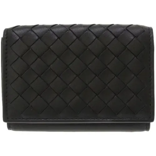 Pre-owned Leather wallets , female, Sizes: ONE SIZE - Bottega Veneta Vintage - Modalova