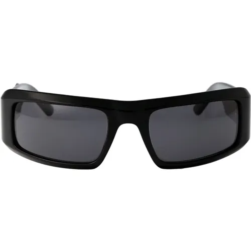 Stylish Kerman Sunglasses for Summer , female, Sizes: 56 MM - Palm Angels - Modalova