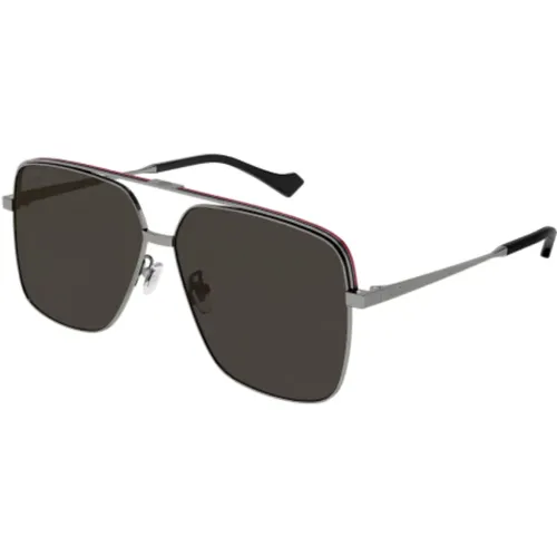 Sonnenbrille mit niedriger Brücke Aviator Gg1099Sa-001 - Gucci - Modalova