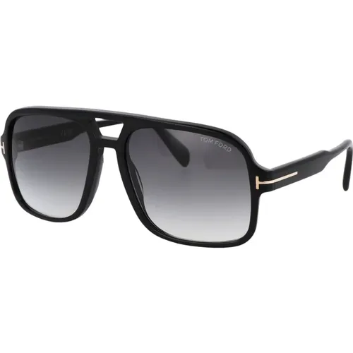 Stylish Falconer-02 Sunglasses , male, Sizes: 60 MM - Tom Ford - Modalova