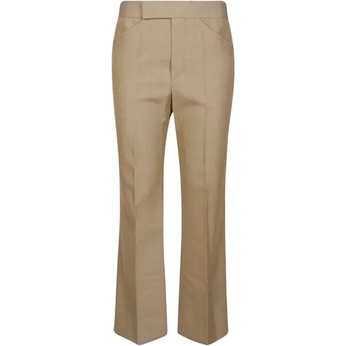 Vintage Flared Pants 70s Style , female, Sizes: XS, 2XS - Victoria Beckham - Modalova