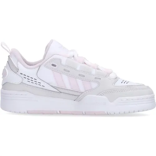 Damen Low Sneaker Weiß/Rosa/Weiß , Damen, Größe: 36 EU - Adidas - Modalova