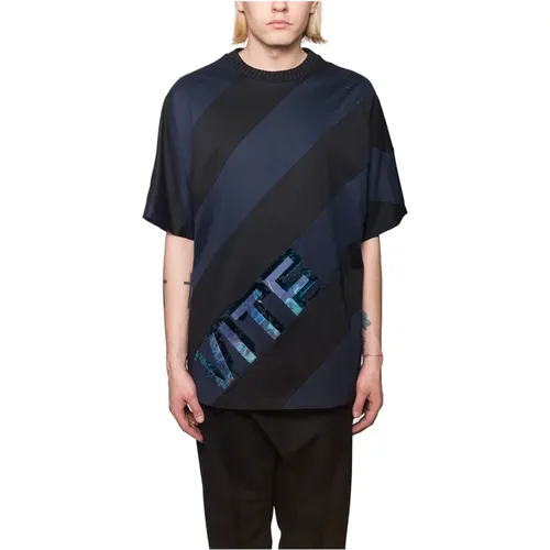 Oversized Baumwoll T-Shirt Juun.J - Juun.J - Modalova