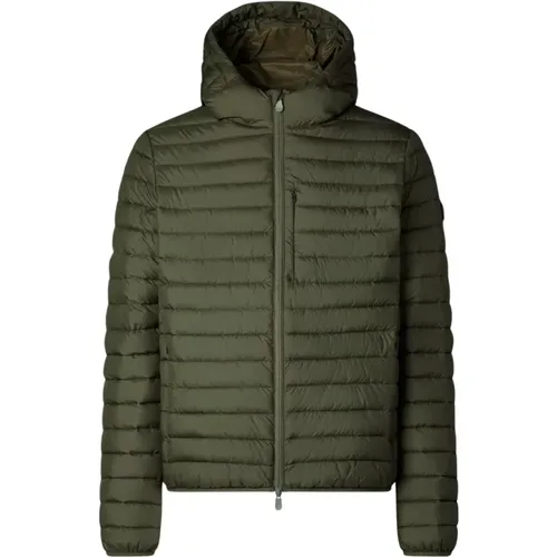 Gepolsterte Steppjacke , Herren, Größe: M - Save The Duck - Modalova