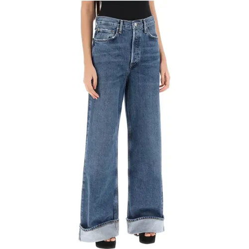 Wide Jeans , Damen, Größe: W25 - Agolde - Modalova