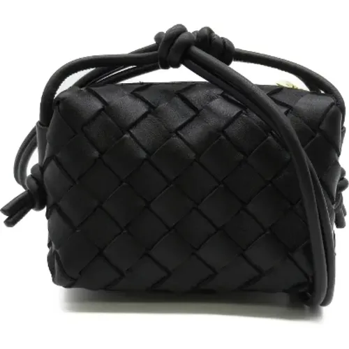 Pre-owned Leder schultertasche - Bottega Veneta Vintage - Modalova