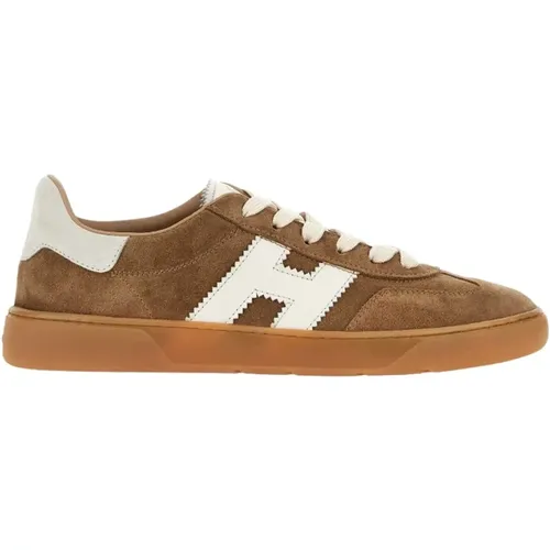 Suede Sneakers with Memory Foam , male, Sizes: 7 1/2 UK, 10 UK, 7 UK, 6 1/2 UK, 6 UK, 9 UK, 8 UK, 5 1/2 UK, 8 1/2 UK - Hogan - Modalova