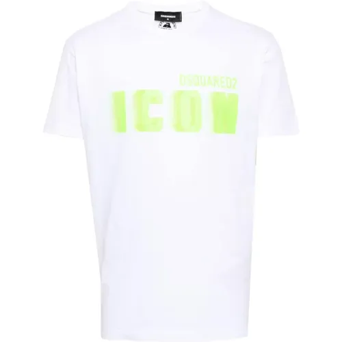 T-shirts and Polos , male, Sizes: M, L, XL, 2XL, S - Dsquared2 - Modalova