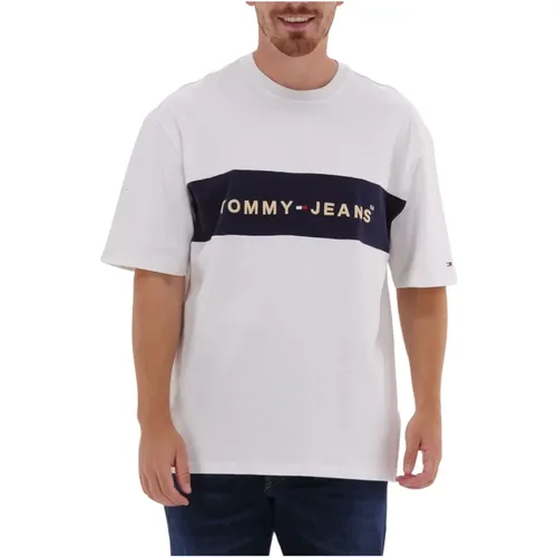 Herren Polo Tee Bedrucktes Archiv - Tommy Jeans - Modalova