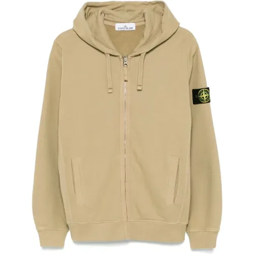 Brauner Pullover für Männer Aw24 , Herren, Größe: XL - Stone Island - Modalova