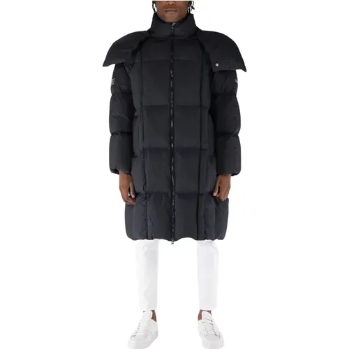 Long Unisex Puffer Jacket , male, Sizes: M - MM6 Maison Margiela - Modalova