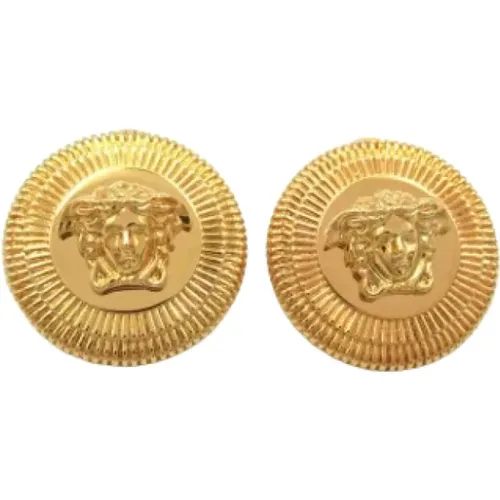 Pre-owned Gold ohrringe - Versace Pre-owned - Modalova