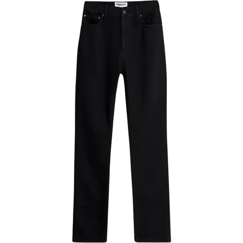 Schwarze Bootcut Jeans mit hoher Taille , Damen, Größe: W27 - Essentiel Antwerp - Modalova