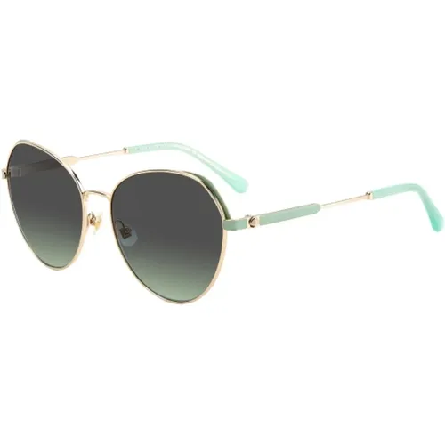 Goldene Metallsonnenbrille Octavia Stil - Kate Spade - Modalova