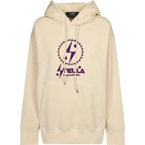 Hooded Sweatshirt , female, Sizes: 2XS, XS - Stella Mccartney - Modalova