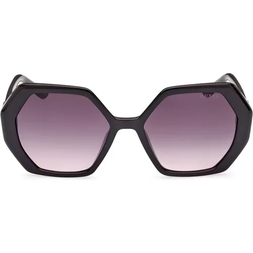 Geometric Sunglasses with Elegant Style , female, Sizes: 54 MM - Guess - Modalova