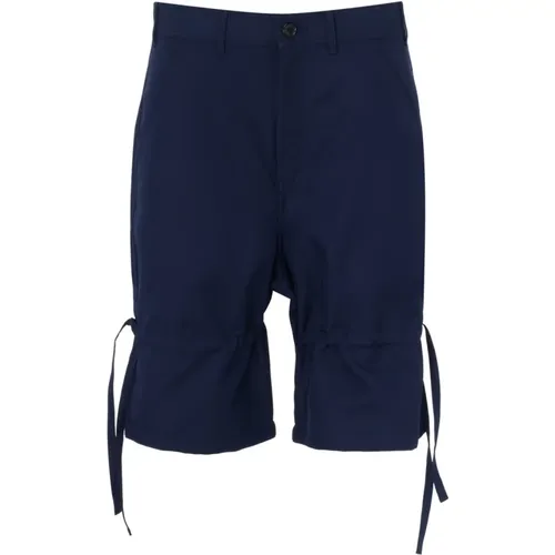 Navy Gewebte Herrenhose , Herren, Größe: S - Comme des Garçons - Modalova