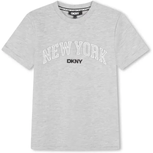 Grau Beige T-Shirt DKNY - DKNY - Modalova