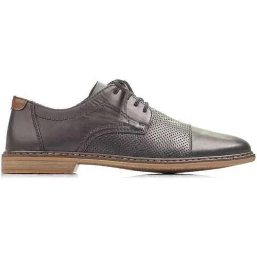Sharp Leather Business Shoes for Men , male, Sizes: 9 UK, 10 UK, 8 UK - Rieker - Modalova