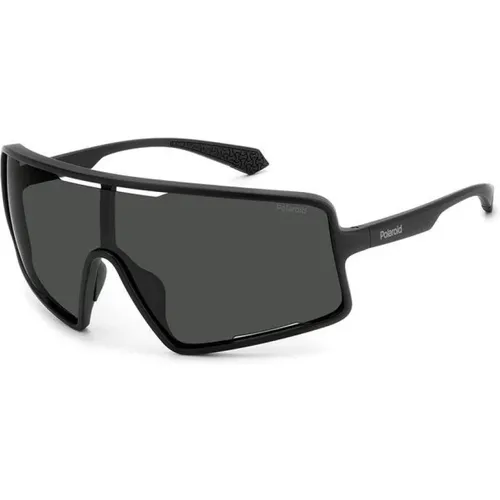 Stylische Sonnenbrille für Männer,Stylische Herren Sonnenbrille,Matt Schwarz Gold Sonnenbrille - Polaroid - Modalova