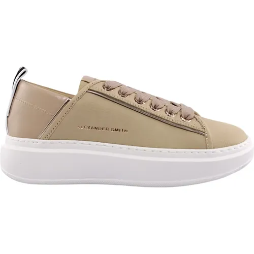 Minimalistische Sneakers für einen stilvollen Look , Damen, Größe: 37 EU - Alexander Smith - Modalova