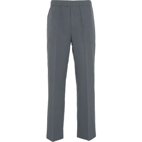 Men's Clothing Trousers Grey Ss24 , male, Sizes: M, S - Mauro Grifoni - Modalova