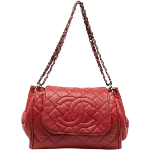 Pre-owned Leather chanel-bags , female, Sizes: ONE SIZE - Chanel Vintage - Modalova