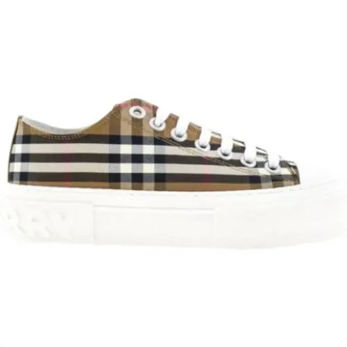 Klassische Check House Sneakers , Herren, Größe: 37 EU - Burberry - Modalova