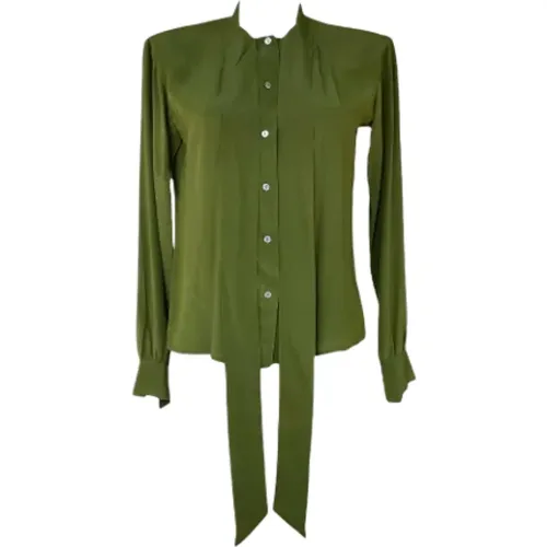 Pre-owned Fabric tops , female, Sizes: XL - Saint Laurent Vintage - Modalova