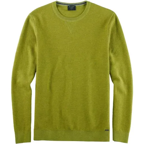 Klassischer Pullover , Herren, Größe: XL - Olymp - Modalova