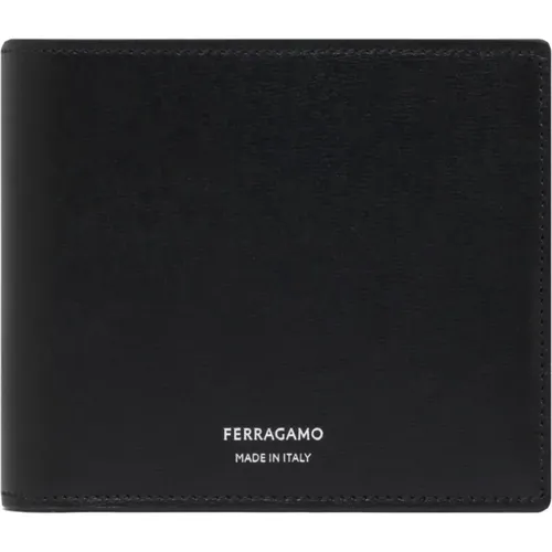 Wallet with Credit Card Compartments , male, Sizes: ONE SIZE - Salvatore Ferragamo - Modalova