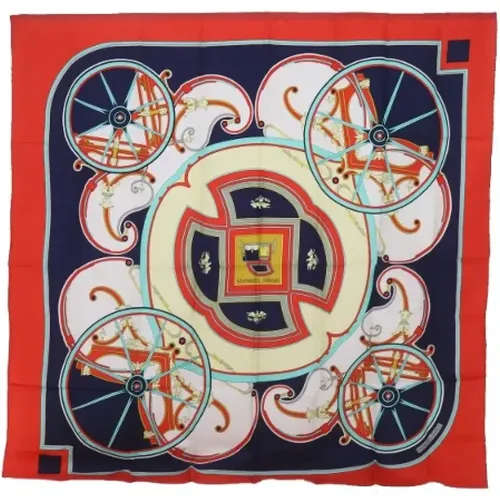 Pre-owned Silk scarves , female, Sizes: ONE SIZE - Hermès Vintage - Modalova