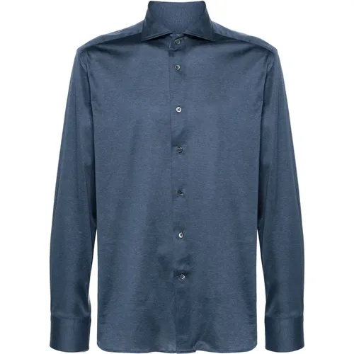 Cotton Shirt Classic Style , male, Sizes: 5XL, XL, 2XL, 4XL - Corneliani - Modalova