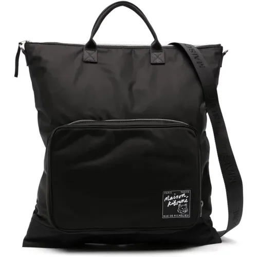 Backpacks , Herren, Größe: ONE Size - Maison Kitsuné - Modalova