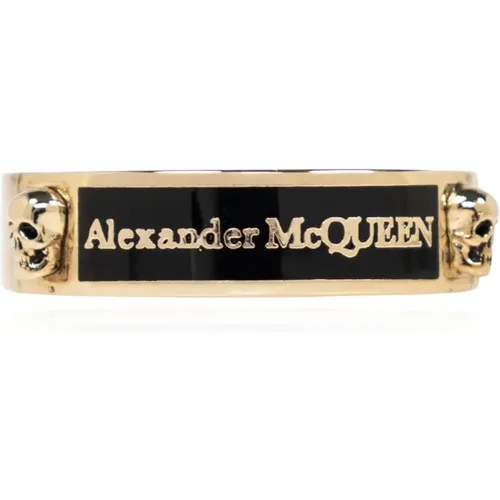 Messing Ring Alexander McQueen - alexander mcqueen - Modalova
