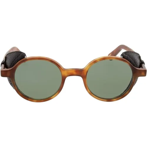 Classic Round Sunglasses , unisex, Sizes: ONE SIZE - L.g.r - Modalova