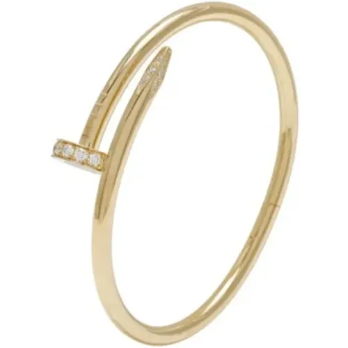 Pre-owned Gold bracelets , female, Sizes: ONE SIZE - Cartier Vintage - Modalova