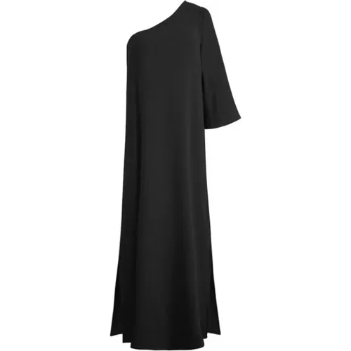 Chiraze Asymmetric Cotton Dress , female, Sizes: L, M, S, XS - Mare Di Latte - Modalova