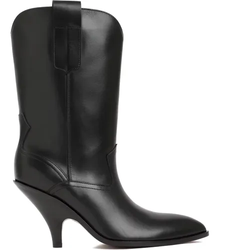 Leather Ankle Boots , female, Sizes: 3 1/2 UK, 5 1/2 UK, 6 UK, 4 UK, 3 UK, 4 1/2 UK, 7 UK, 5 UK - Bally - Modalova